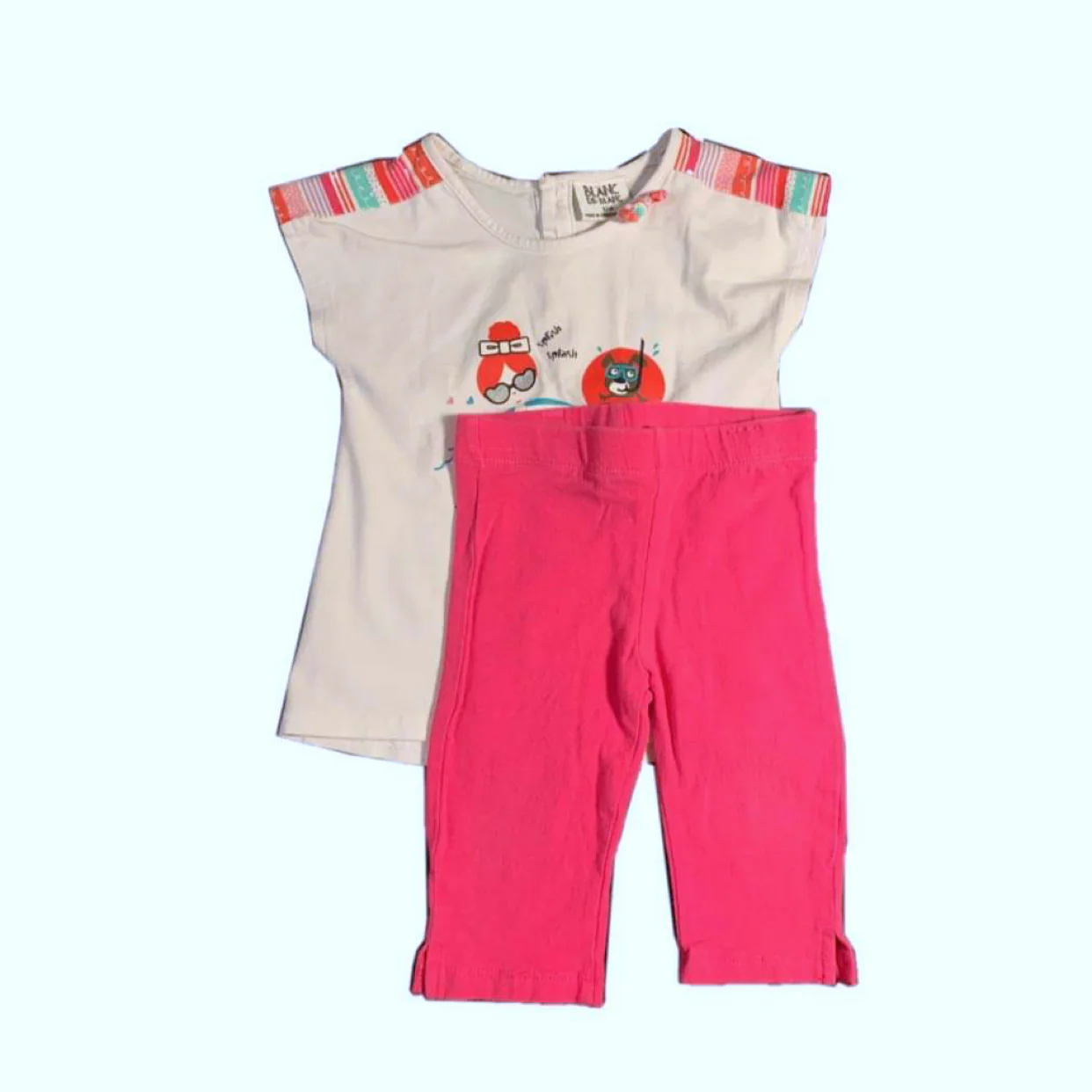 Blanc de Blanc - 2Mcx T-shirt et Cuissard 12ms - Déjà Aimé – Image 3