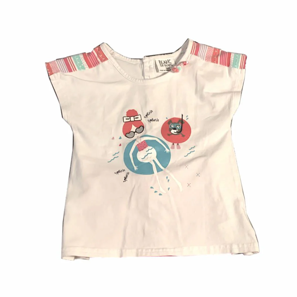 Blanc de Blanc - 2Mcx T-shirt et Cuissard 12ms - Déjà Aimé – Image 2