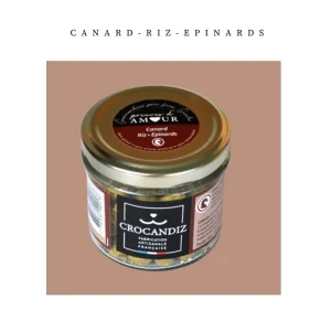 Biscuits Naturels pour Petit Chien - Canard & Épinards (45g) & Fabriqués en France | Bio, Sans Gluten & Vitalité