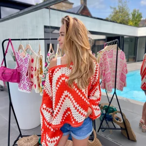 Haut crochet - ORANGE