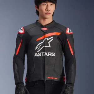 Veste En Cuir GP Plus R V4 Airflow