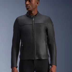 Veste En Cuir Blacktrack