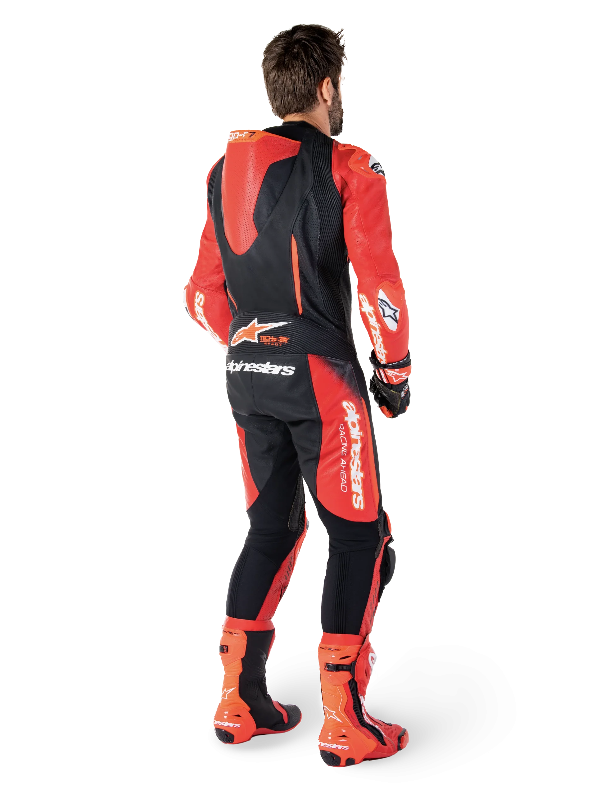 Combinaison En Cuir GP-R7 1 Pièce – Image 3
