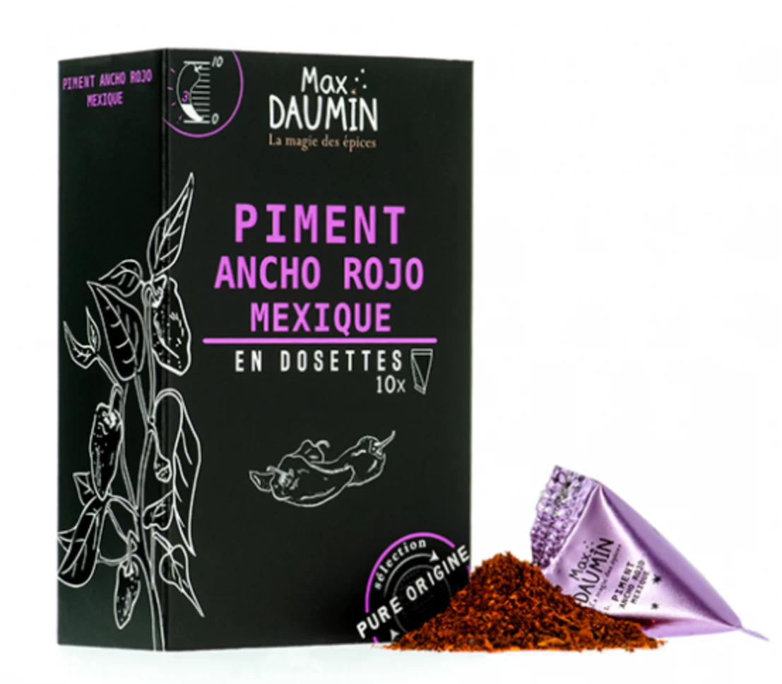 EMERO - Piment Ancho Rojo du Mexique - Origine : France