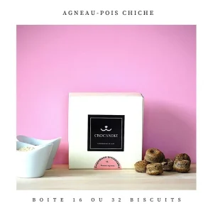 Biscuits Naturels pour Chien à l’Agneau – Fabriqué en France