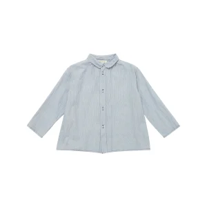 Blouse Aloe blue/white stripe