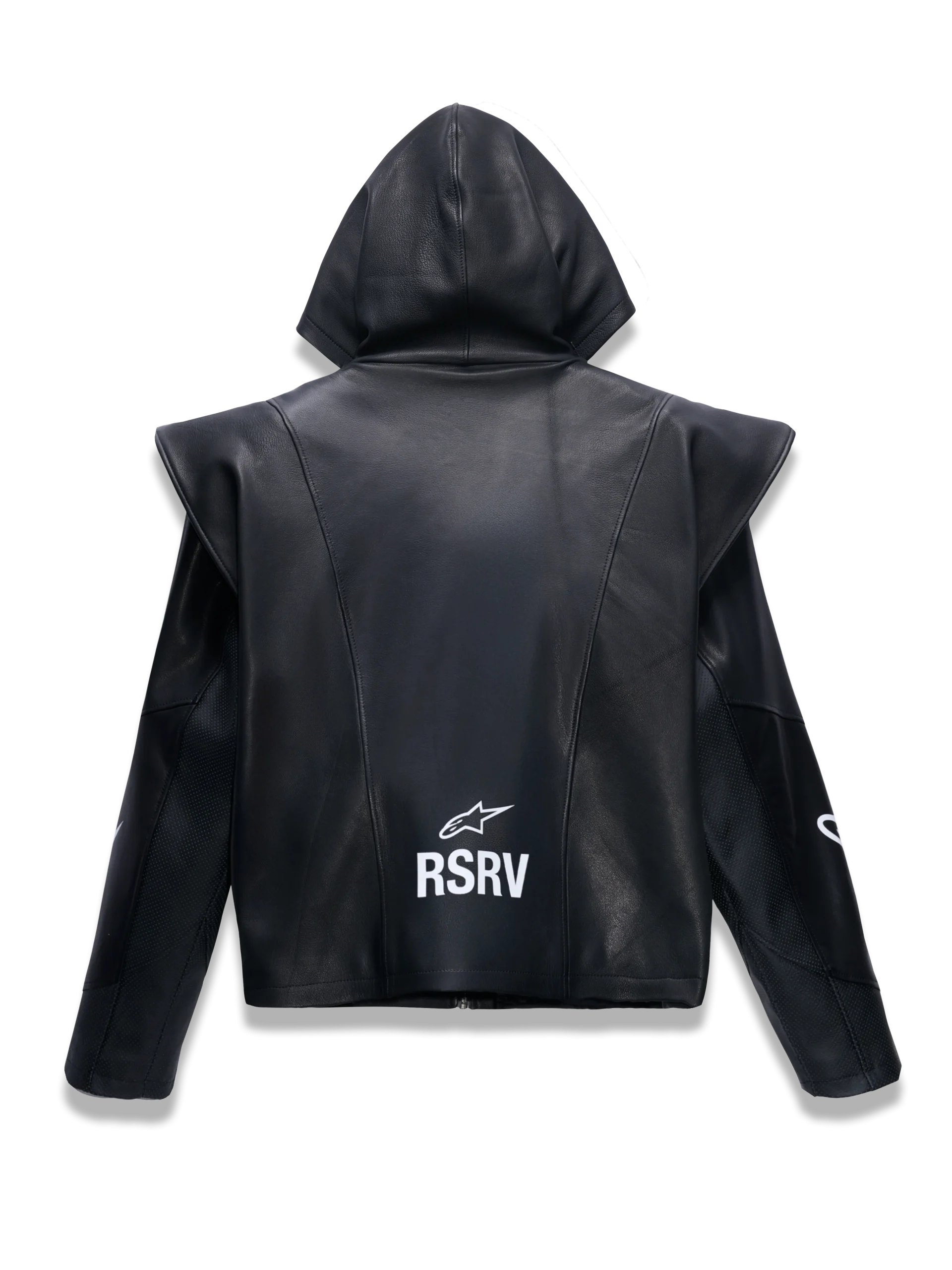 Sweat À Capuche En Cuir RSRV Axis – Image 6