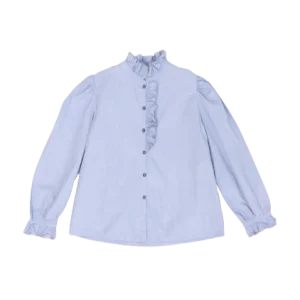Blouse Cauliflower slate blue