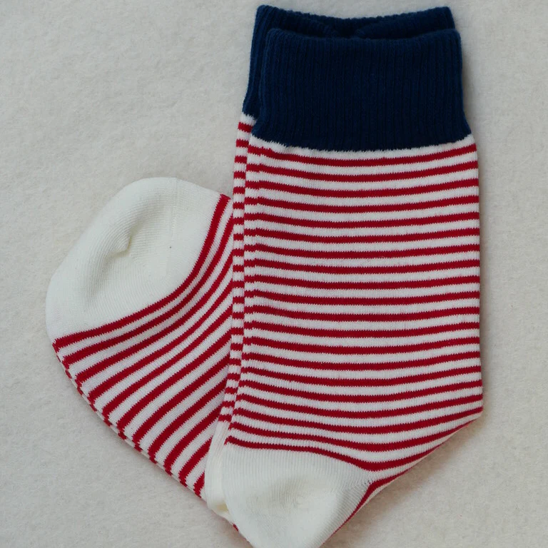 Chaussettes rayures fines – Image 5