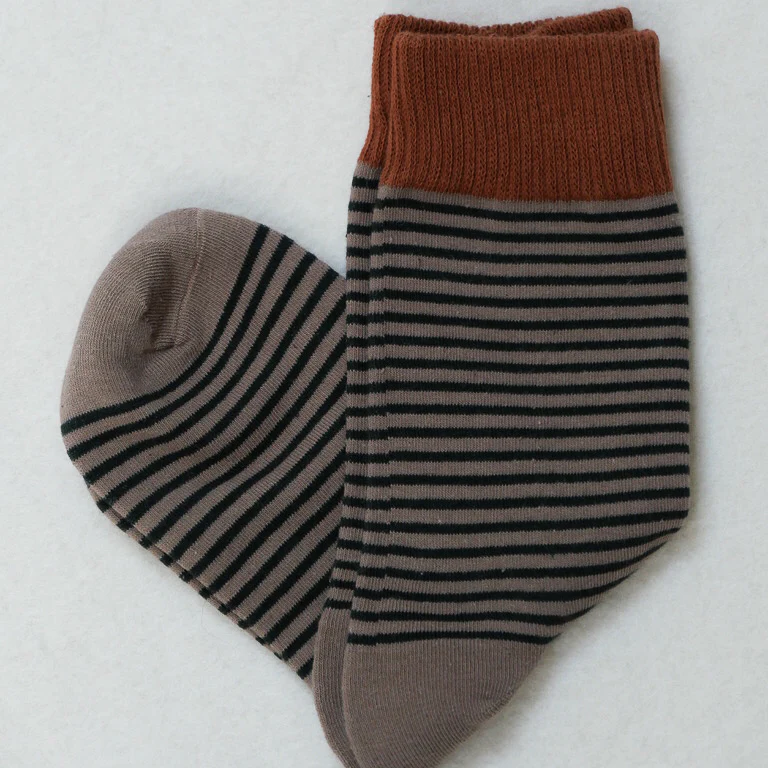 Chaussettes rayures fines – Image 4