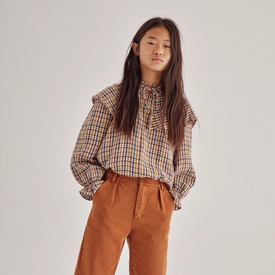 Blouse Berenice carreaux