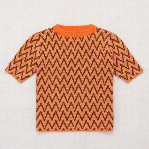 Top Jacquard poppy tempo