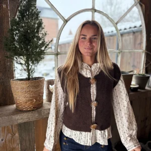 Chemisie chocolat - MAYA