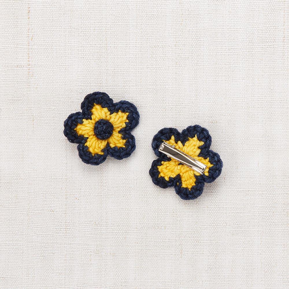 Duo de barrettes Flower ink – Image 3