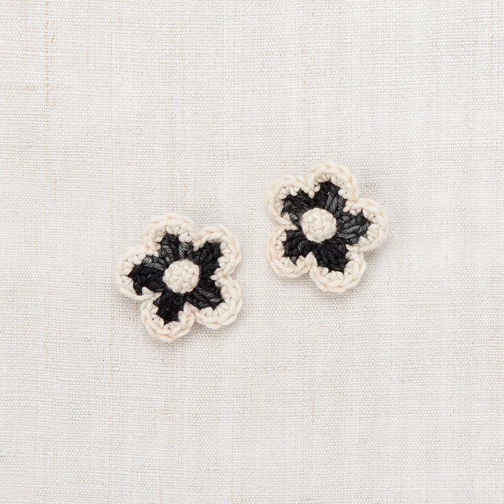 Duo de barrettes Flower liquorice – Image 2