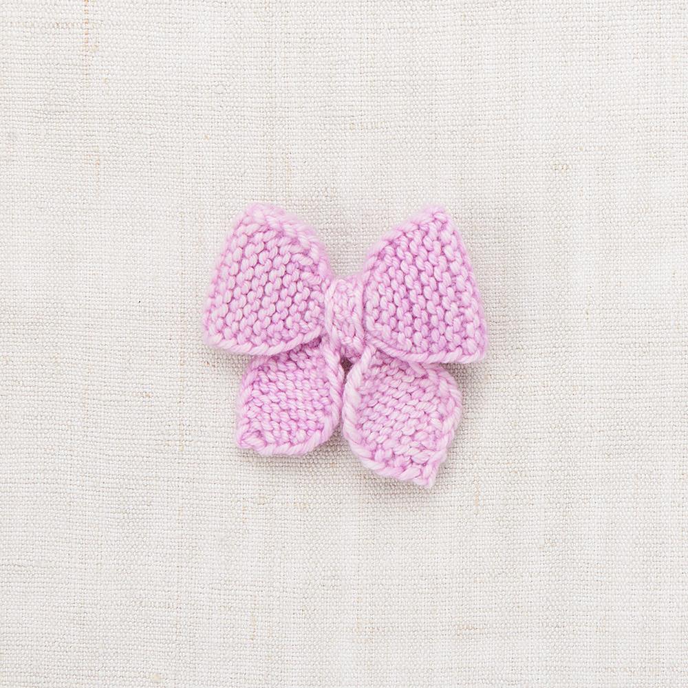 Barrette medium bow pink lilac – Image 2