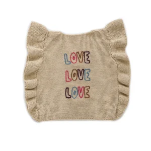 Pull sans manches en baby alpaga Love
