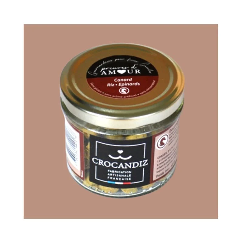 Biscuits Naturels pour Petit Chien - Canard & Épinard (45g) & Fabriqués en France | Bio, Sans Gluten & Vitalité – Image 2