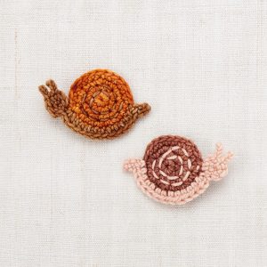 Duo de barrettes Snail fox