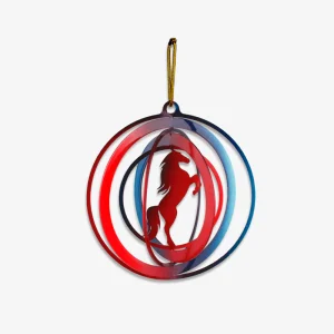 EMERO - Décoration pour Nöel - Cheval cabré - Gamme "Exclusive" - Origine : France 🎄🇫🇷