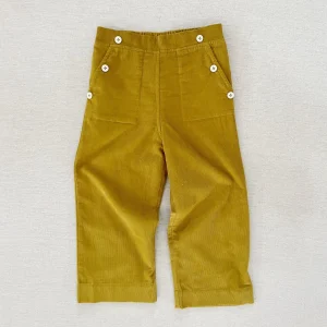 Pantalon Remy velours olive