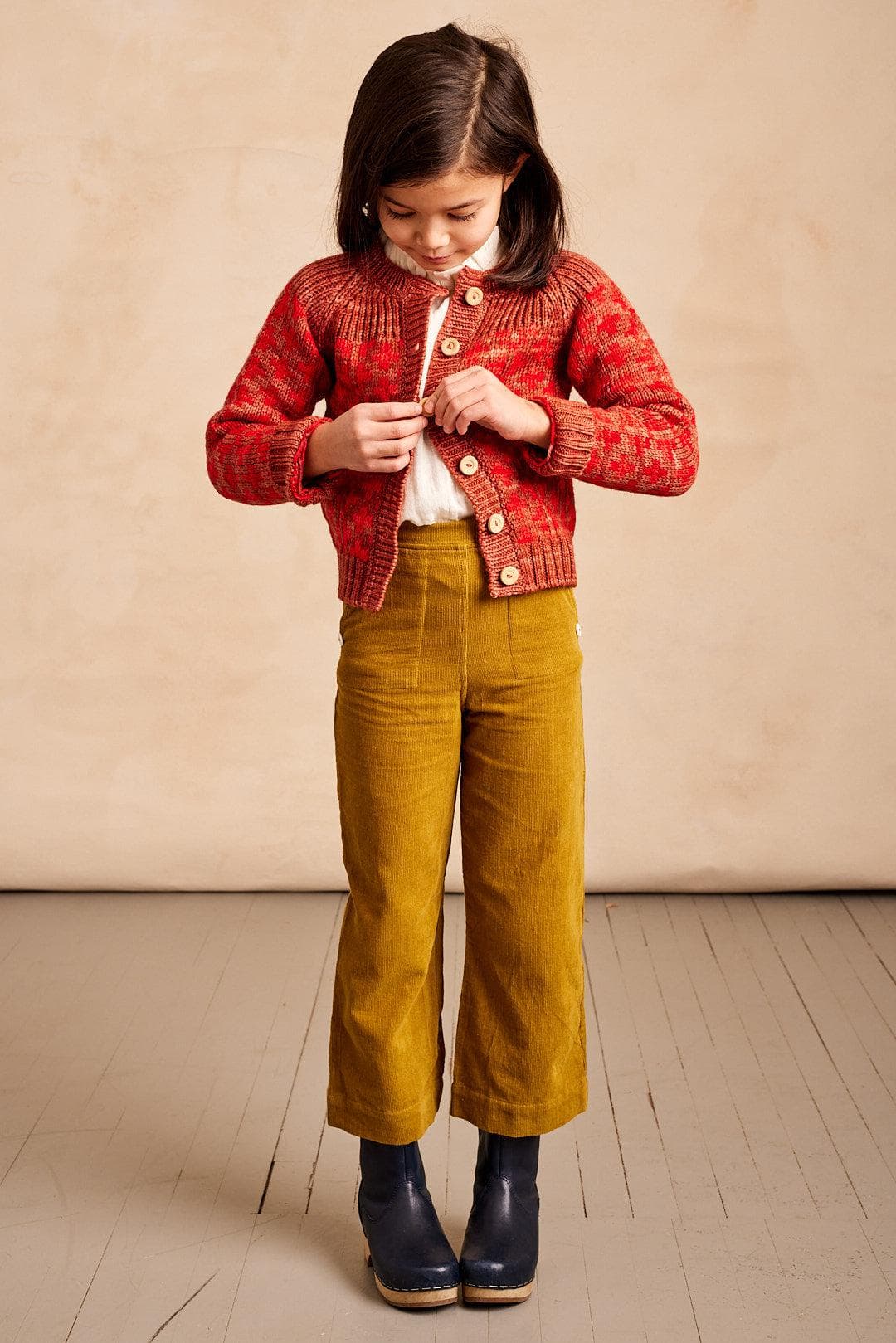 Pantalon Remy velours olive – Image 5