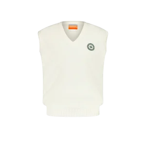 Pull Sans Manches Ecru