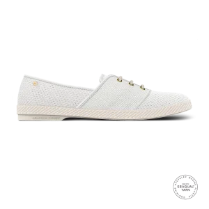 Lacets Toile & Filet Blanc