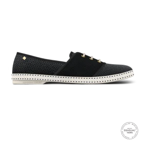 Lacets Toile & Filet Noir