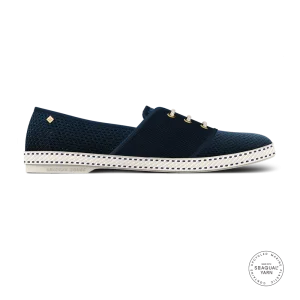 Lacets Toile & Filet Bleu Foncé